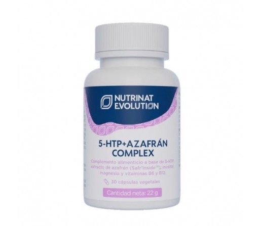 5-HTP + Azafran Complex 30 cápsulas NUTRINAT EVOLUTION