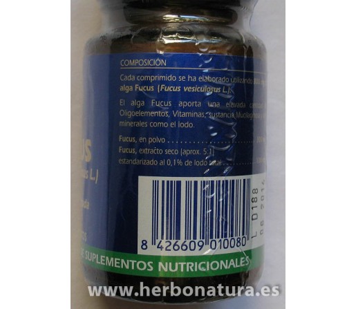 Fucus 50 comprimidos GSN 