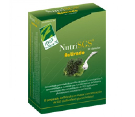 NutriSGS Activado (Sulforafano glucosinolato) Procedente de Brócoli 30 perlas 100% NATURAL