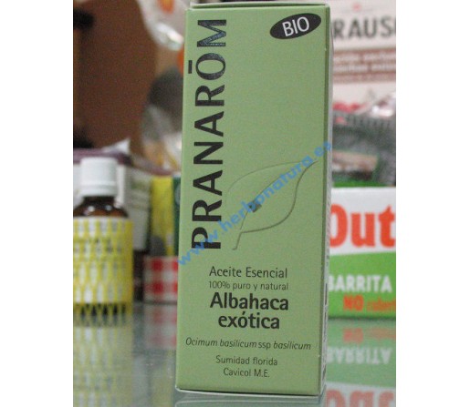 Aceite Esencial Albahaca Sagrada (Ocimum sanctum) 5ml. PRANAROM