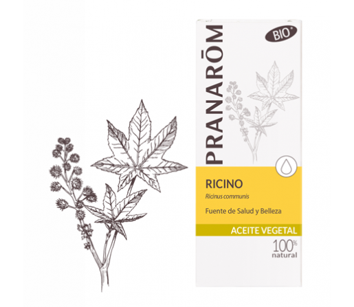 Aceite Ricino Biológico (Ricinus communis) 50ml. PRANAROM