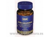 Acido Hialurónico con colágeno hidrolizado, MSM y vit C 60 comprimidos GSN