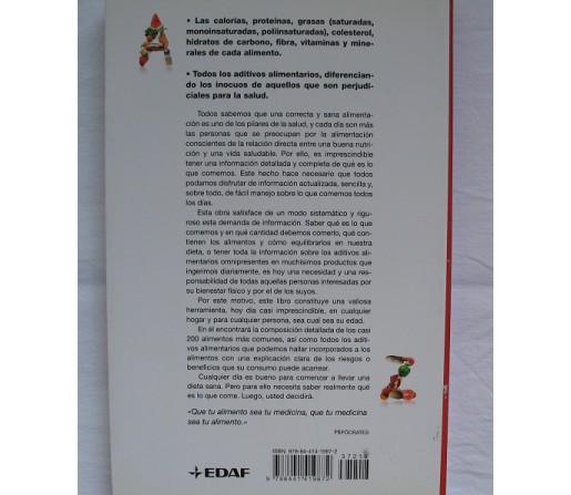 Los alimentos de la A a la Z, sepa lo que come