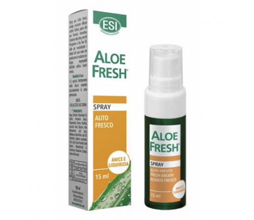 Aloe Fresh Spray Aliento Fresco Anis y Regaliz 15ml. ESI