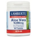 Aloe Vera 10000mg. 90 comprimidos LAMBERTS en Herbonatura.es