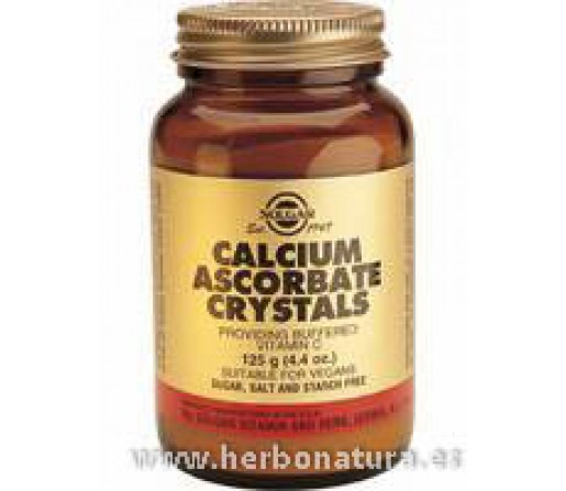 Ascorbato Cálcico, Vitamina C Cristales 250gr. SOLGAR
