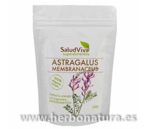 Astragalus Membranaceus Biológico Antioxidante Superalimento 250gr. SALUD VIVA