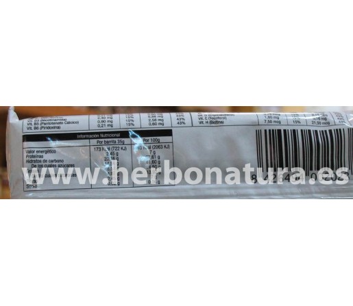 Barritas Saciantes Bodylínea (leche y canela) 35gr. HERBORA