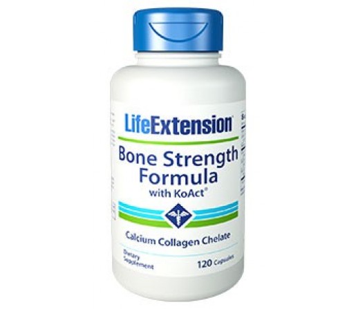 Bone Strength Formula con KoAct, Huesos 120 cápsulas LIFEEXTENSION