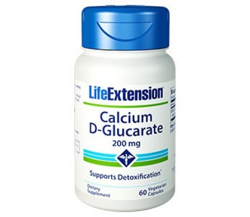 Calcio D-Glucarato, Glucarate Calcium 60 cápsulas LIFEEXTENSION
