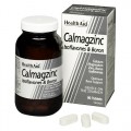 Calmagzinc con Isoflavonas, Zinc, Boro, Calcio y Magnesio 90 comprimidos HEALTH AID