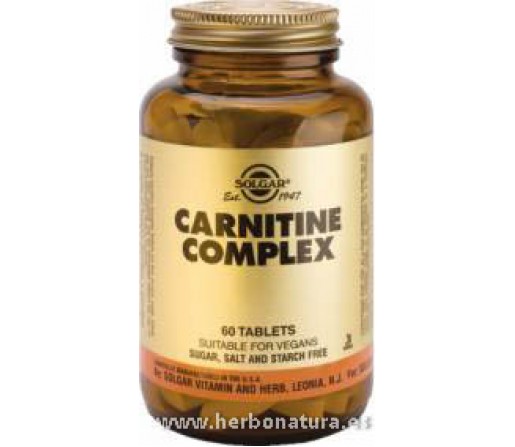 Carnitina Complex 60 Comprimidos SOLGAR