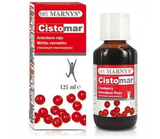 Cistomar Jarabe, Arandano Rojo (Vaccinium macrocarpon) 36mg PAC y Vitamina C 125ml. MARNYS
