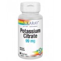Potassium Citrate 99mg. Citrato de Potasio 90 cápsulas SOLARAY