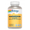Magnesio Citrato Quelado (citrato de magnesio) 180 cápsulas vegetales SOLARAY