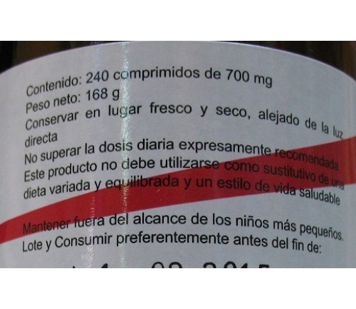 Chlorella plus 240 comprimidos LKN