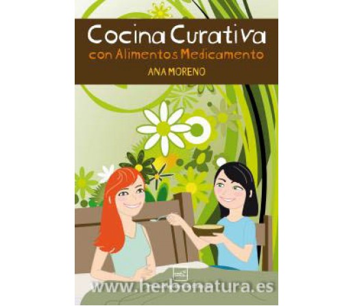 Cocina curativa con alimentos medicamento Libro Ana Moreno MUNDO VEGETARIANO