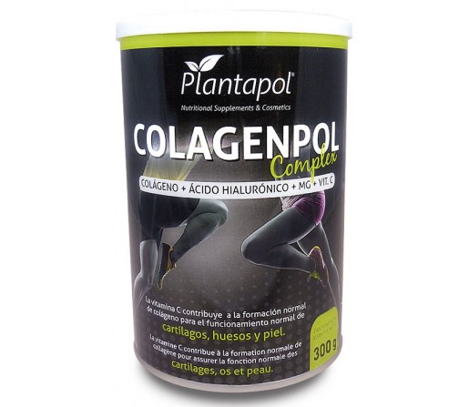 Colagenpol Complex, Colágeno Hidrolizado, Hialurónico, Magnesio Citrato, Estevia 300gr. PLANTAPOL