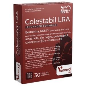 Colestabil LRA Levadura roja, Berberina, Q10 y Policosanol 30 cápsulas HERBORA