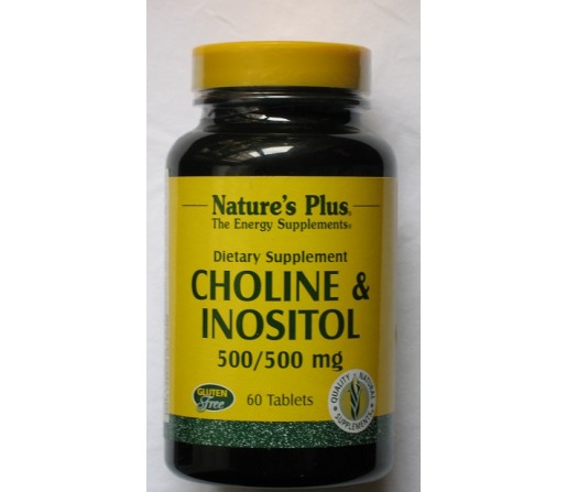 Choline & Inositol 500/500mg.
