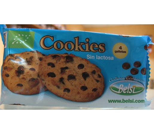 Cookies Sin Lactosa Ecológicas 70gr. BELSI