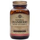 Cranberry Natural con Vitamina C, Arandano Rojo 60 cápsulas SOLGAR