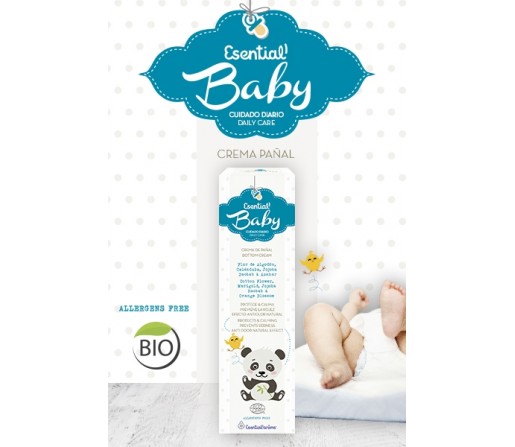 Crema de pañal Baby Ecológico Bebe 75ml. ESENTIAL AROMS