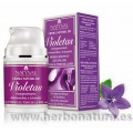 Crema Natural de Violetas Protección FPS15 Despigmentante Antimanchas 50ml. NATYSAL 