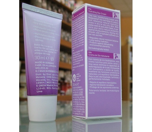 Crema de día hidratante de Iris 30ml. WELEDA