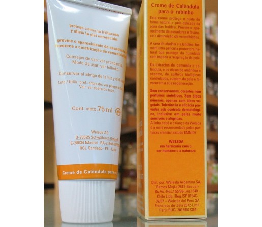 Crema pañal de Caléndula 75ml. WELEDA