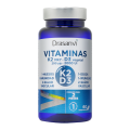 Vitamina D3 - 2000 UI con K2 - 200 mcg. 60 comprimidos DRASANVI
