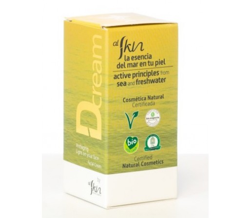 Crema Facial Dcream Ecológica de Dunaliella salina 50ml. ALSKIN