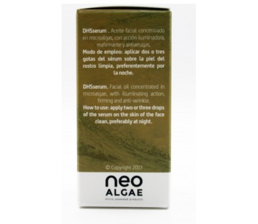 DHS Serum Facial Biológico con Algas Spirulina, Dunaliella y Haematococcus. 30ml ALSKIN