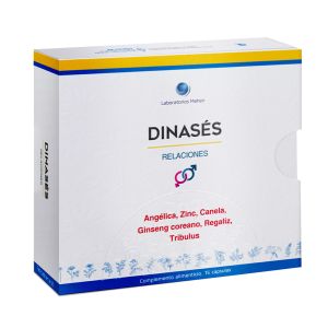 15 Cápsulas Dinasés Sexual - Zinc, Ginseng, Arginina - DINADIET MAHEN