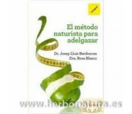 El método naturista para adelgazar Libro, Dr. Josep Lluís Berdonces RBA INTEGRAL