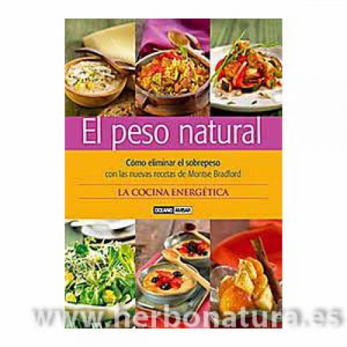 El Peso Natural, La Cocina Energética Libro, Montse Bradford OCEANO AMBAR |  