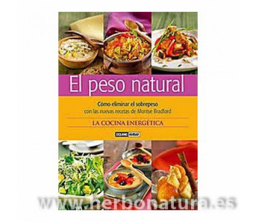 El Peso Natural, La Cocina Energética Libro, Montse Bradford OCEANO AMBAR