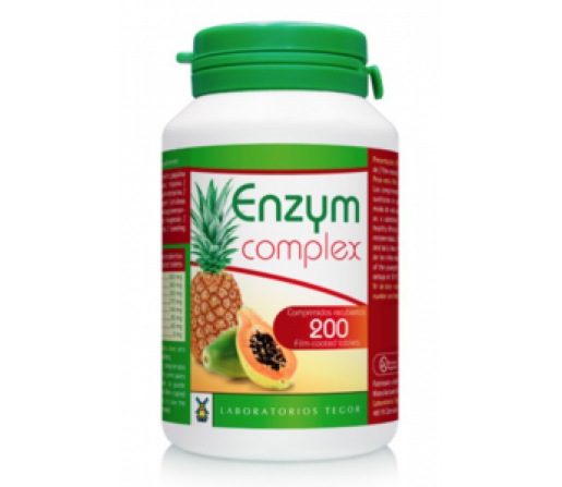 Enzym Complex Enzimas digestivas 200 comprimidos TEGOR