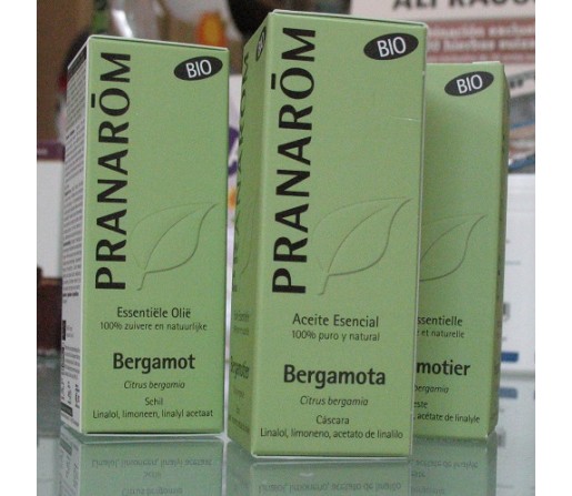 Aceite Esencial Bergamota Biológico (citrus bergamia) 10ml. PRANAROM