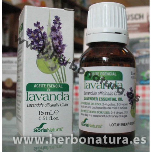 Aceite Esencial de Lavanda Soria Natural - 15ml