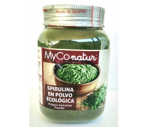Spirulina Polvo Organica y Ecológica 250gr. MYCONATUR
