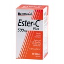 Ester C Plus 500mg. No Acida 60 comprimidos HEALH AID en Herbonatura.es
