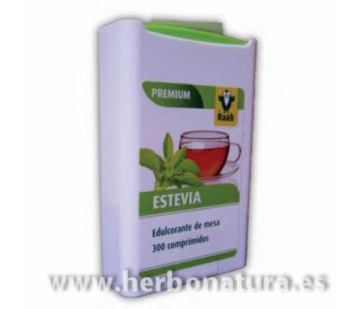 Estevia Edulcorante Stevia 300 comprimidos RAAB