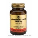 L-Fenilalanina 500 mg 50 Cápsulas vegetales SOLGAR en Herbonatura.es
