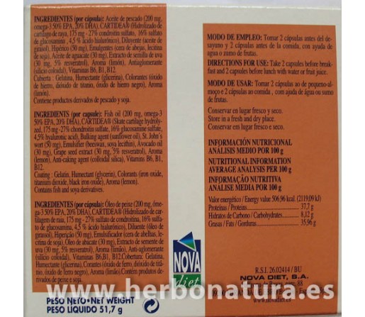Fibromial 60 cápsulas.