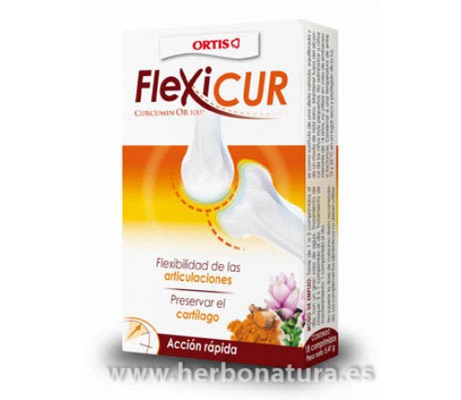 Flexicur Cúrcuma Articulaciones flexibles 54 comprimidos ORTIS