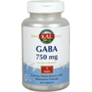 GABA 750 mg Ácido gamma aminobutírico 90 comprimidos SOLARAY KAL en Herbonatura.es