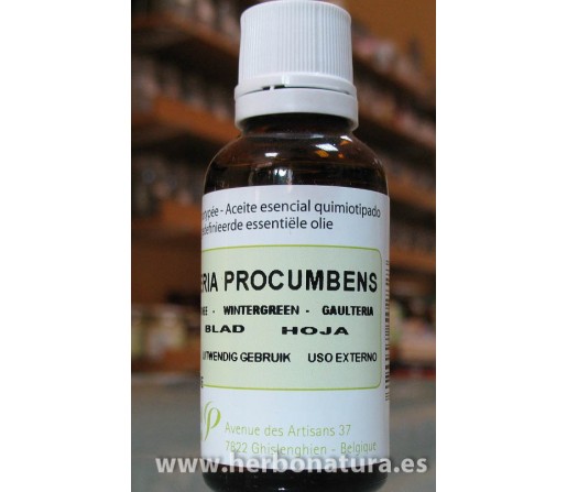 Aceite Esencial Gaulteria Olorosa (Gaultheria fragrantisima) 30ml. PRANAROM