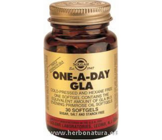 GLA 150 mg Una al Día 60 Cápsulas blandas SOLGAR