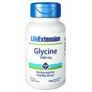 Glicina, Glycine 1000mg. 100 cápsulas vegetarianas LIFEEXTENSION